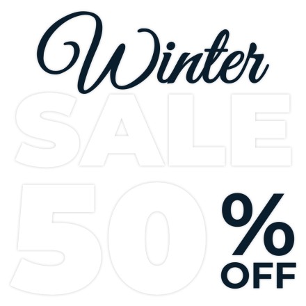 50% white-black